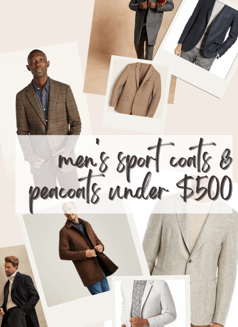 Gift Guide: Men’s Sport Coats & Peacoats Under $500
